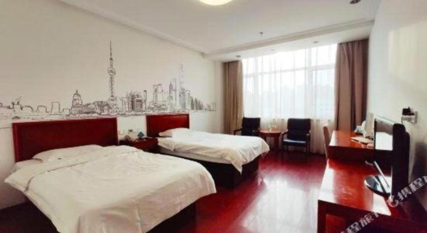 Greentree Inn Tianjin Wuqing Distric Bohai Market Extérieur photo