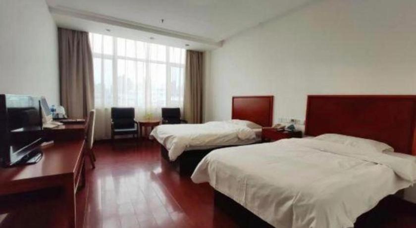 Greentree Inn Tianjin Wuqing Distric Bohai Market Extérieur photo